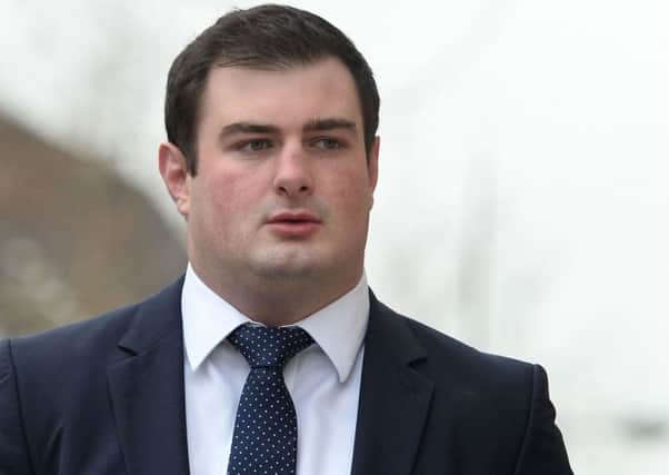 Rory Harrison finished giving his evidence on Monday after also appearing in the dock during Saturday's special sitting