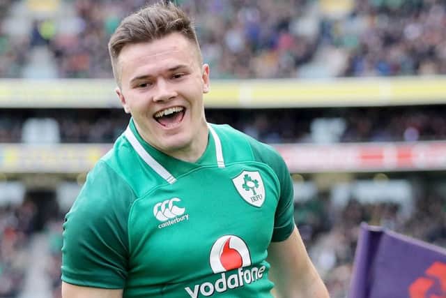 Ireland and Ulster star Jacob Stockdale