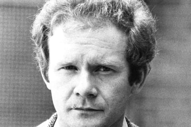 A young Martin McGuinness