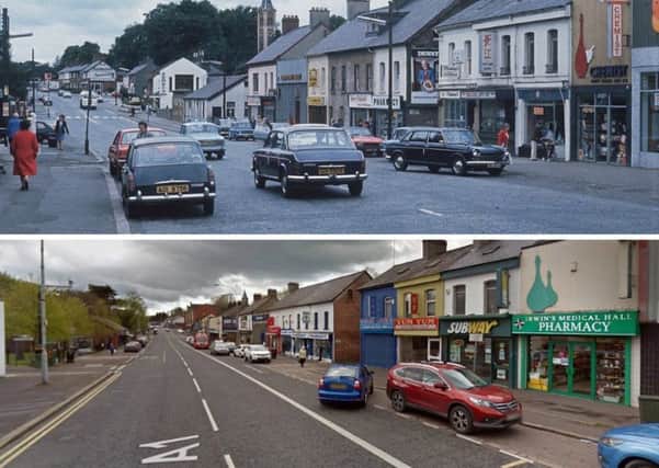 Then and now - NI towns and cities down the years