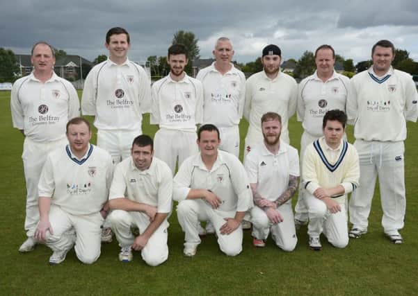 The Creevedonnell side which met Newbuildings in the final of the Sammy Jeffrey Memorial Shield at Eglinton in 2015.
