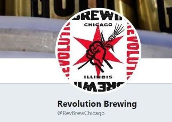Revolution brewing company logo