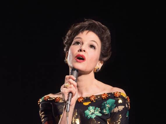 Undated handout photo issued by Pathe UK of Oscar-winning actress Renee Zellweger in character as Judy Garland in a new biopic which is based on the true story of the Hollywood icon's final concerts in London