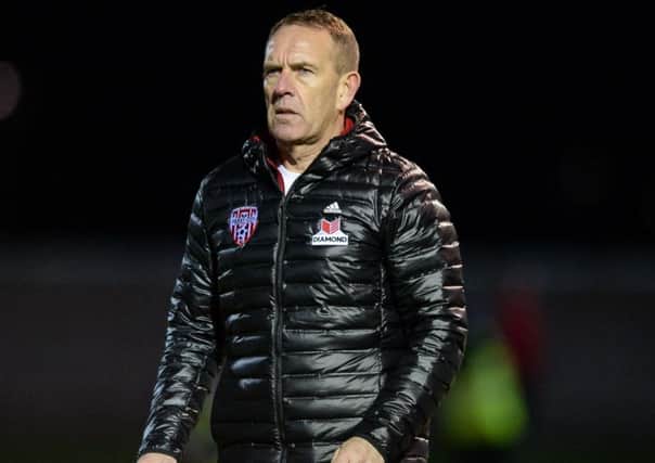 Derry City manager Kenny Shiels wants to see more young Derry players come through the Brandywell club's underage setup.