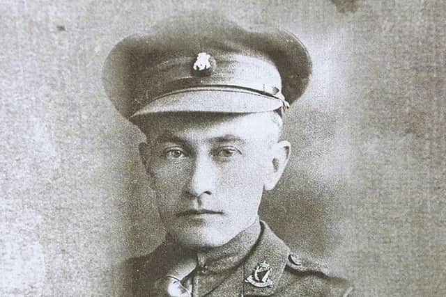 Edmund De Wind was born in Comber but eventually emigrated to Canada where he joined the war effort