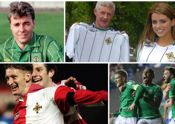 Northern Ireland kits we have known and loved