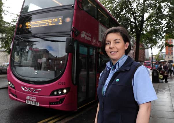 Women across NI have been urged to consider becoming a Translink bus driver like Clare McGowan