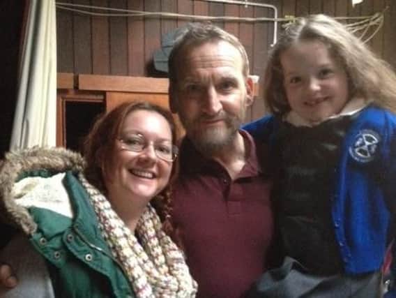 Darcey with mum Emma and Christopher Eccleston.  INCT 13-723-CON