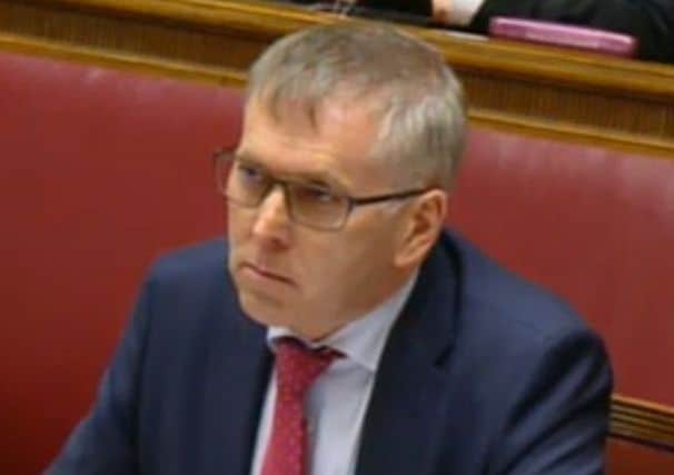 David Sterling yesterday gave evidence at the RHI inquiry for a third day