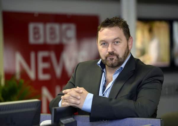 William Crawley  the current presenter of Talkback. Undated pic sent in by BBC Talkback Sep 2016 to mark the 30th anniversary of the programme