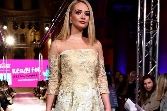 Ashleigh Coyle, CMPR model (pictured above modelling at Spring Summer 2018 Belfast FASHIONWEEK) campaigns for mental health awareness
