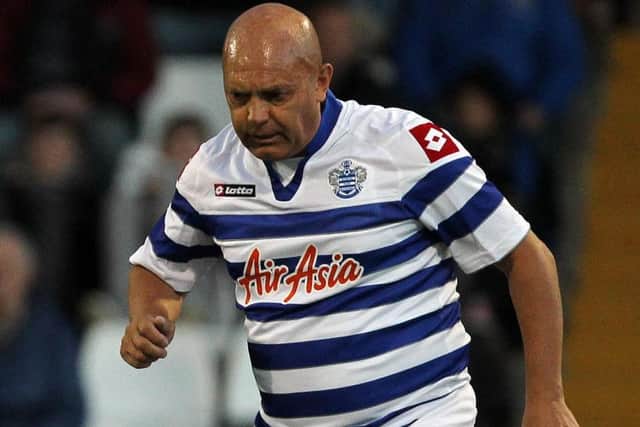 Ray Wilkins, seen here at the NI Legends v QPR Legends match in memory of Alan McDonald in 2012