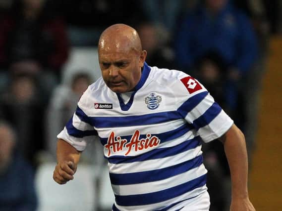 Ray Wilkins, seen here at the NI Legends v QPR Legends match in memory of Alan McDonald in 2012