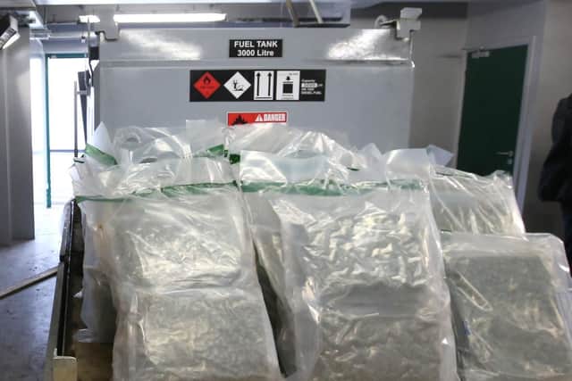 Police believe it could be one of Northern Ireland's largest hauls of the drug for some time.