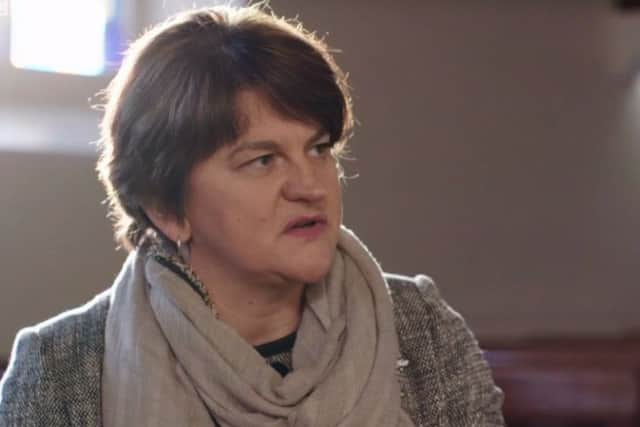DUP leader Arlene Foster told Patrick Kielty she wasnt sure she could remain in a united Ireland