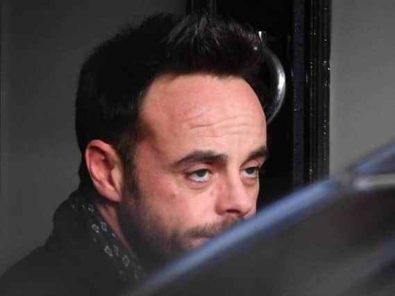 Ant McPartlin, who will appear in court charged with drink-driving on April 16 after the hearing was adjourned