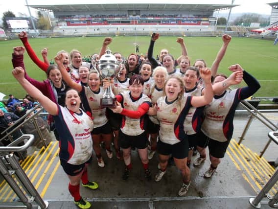 Malone lift the Ulster Women's Junior Cup