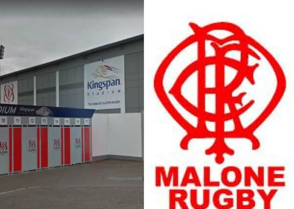 Malone Rugby Club is investigating 'inappropriate' image