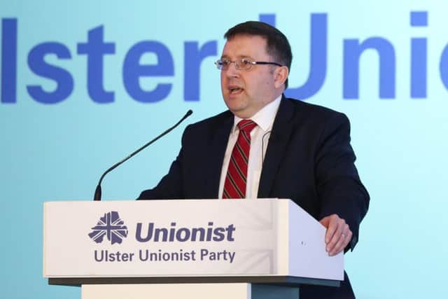 UUP leader Robin Swann told his partys conference there is little to celebrate as we mark the 20th anniversary of the Good Friday Agreement