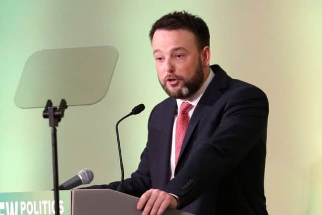 SDLP party leader Colum Eastwood said he would not take any lectures from Gregory Campbell and the DUP on McCreesh Park.