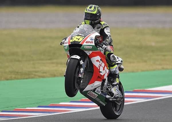 Cal Crutchlow claimed his second MotoGP victory in Argentina to take the lead of the championship.