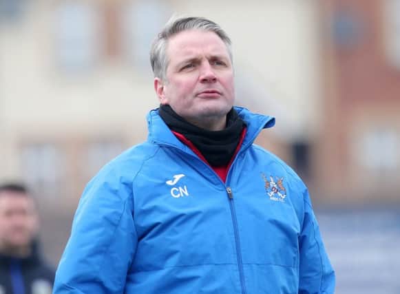 Ards manager Colin Nixon