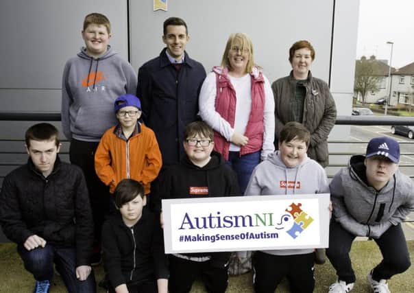 Ballymena Autism NI Family Support Group volunteers Launched the charities Making Sense of Autism free Family Fun Day happening on Saturday 14th April in the Seven Towers Leisure Centre, Ballymena from 1-4pm.