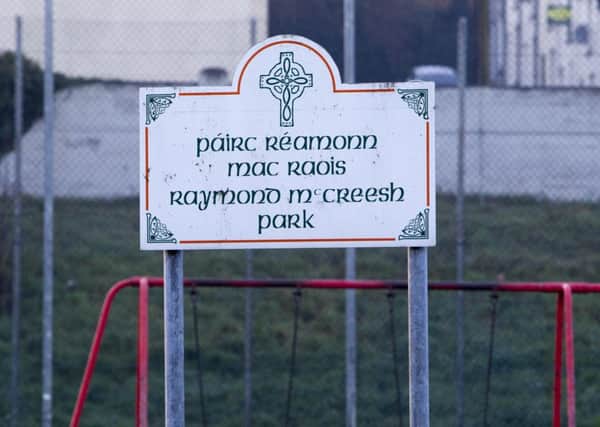 Raymond McCreesh Park on Patrick Street in Newry. Picture: Mark Pearce