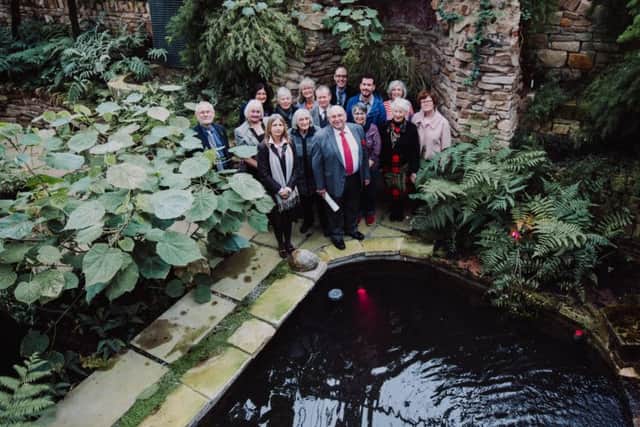 Members of Friends of Botanic Gardens at the Tropical Ravine