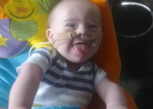 Little Jake Flaherty who died just after his second birthday in 2013