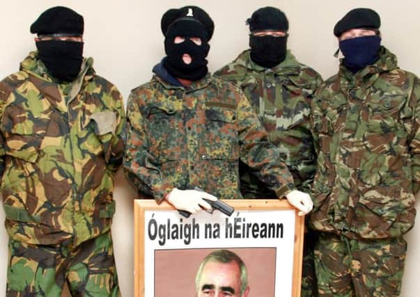 Oglaigh na heireann - the dissident group IRM are an offshoot of