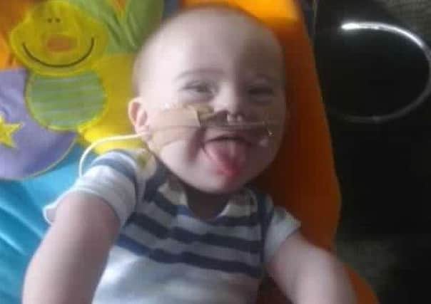 Little Jake Flaherty who died just after his second birthday in 2013