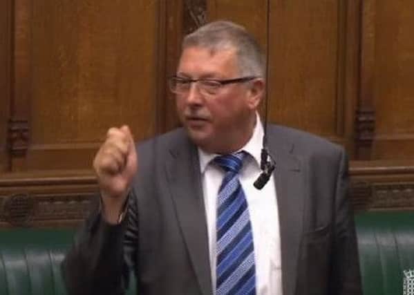 Sammy Wilson in the Commons