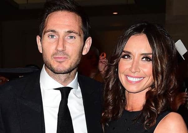 Frank Lampard and his wife Christine