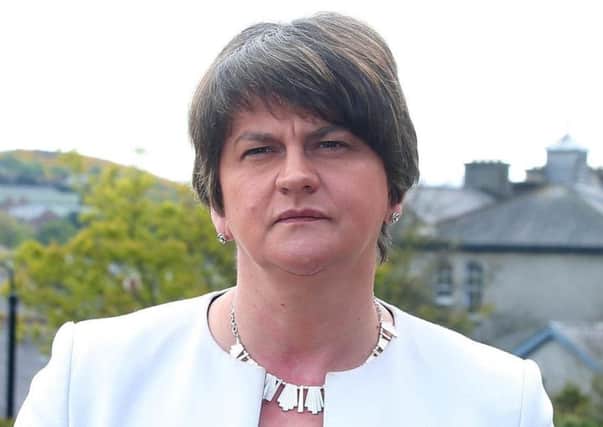 DUP leader Arlene Foster says Sinn Fein voters could switch