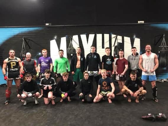 Derry club, Mayhem Martial Arts and Fitness fighters are all set for arguably the biggest professional kickboxing and K1 show in Ireland, 'It's Showtime 7' at the Everglades Hotel this Saturday night.