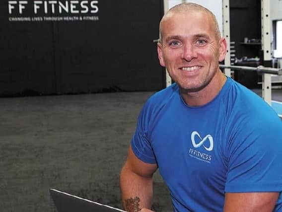 Award winning FF Fitness owner and personal trainer, Seamus Fox.