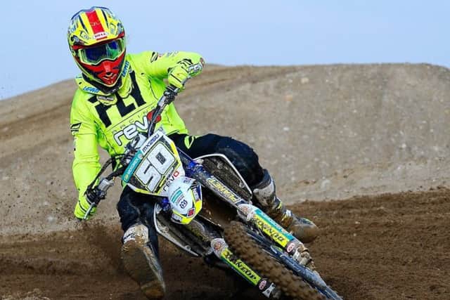Motocross ace Martin Barr.
