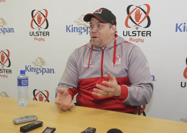 Jono Gibbes (pictured) could be replaced as Ulster head coach by Australian Andy Friend.