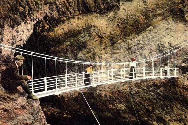 One of Berkeley Deane WiseÂ’s suspension bridges