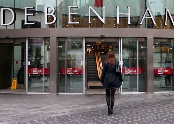 Debenhams is not alone in facing trading conditions on the high street