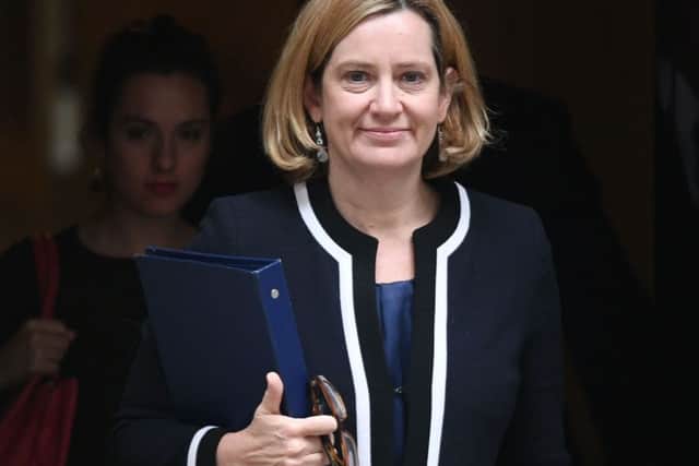 The home secretary Amber Rudd is in trouble after publicly blaming civil servants for the scandal