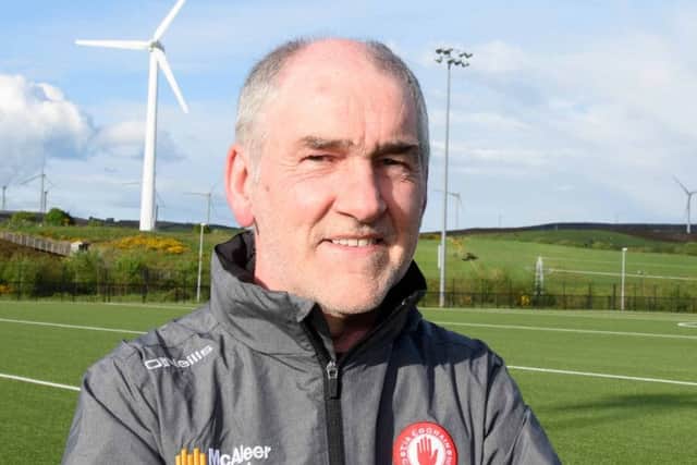 Tyrone manager Mickey Harte is leading the GAA Athletes for a No Vote campaign