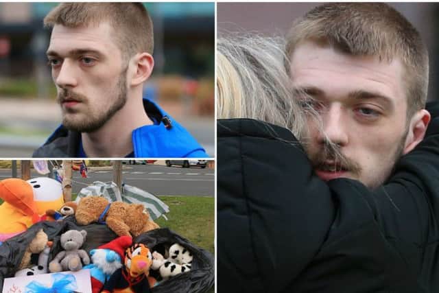 Tom Evans outside Liverpool's Alder Hey Children's Hospital where his 23-month-old son, Alfie, has been at the centre of a life-support treatment fight