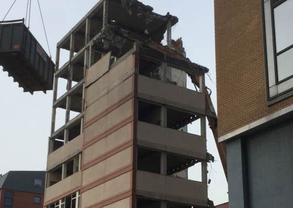 The College of Business Studies was demolished in 2015