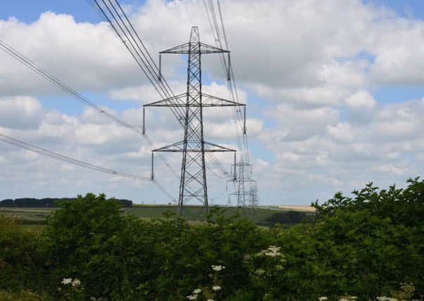 If the plans go ahead new electricity pylons would have to be built