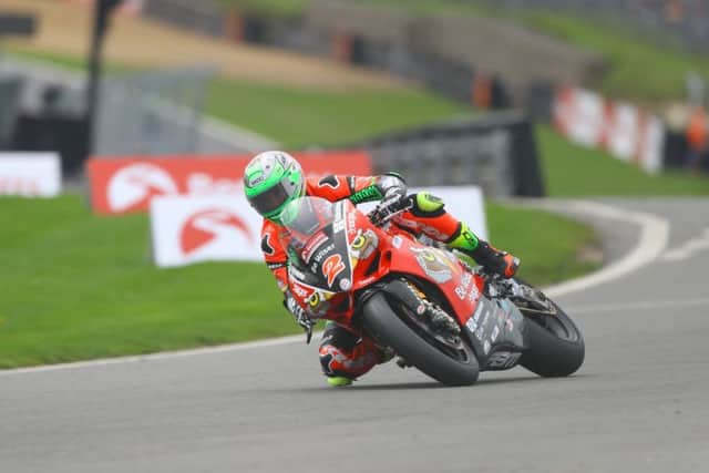 Glenn Irwin (PBM Be Wiser Ducati) topped the times at the official Bennetts British Superbike test at Oulton Park on Thursday.