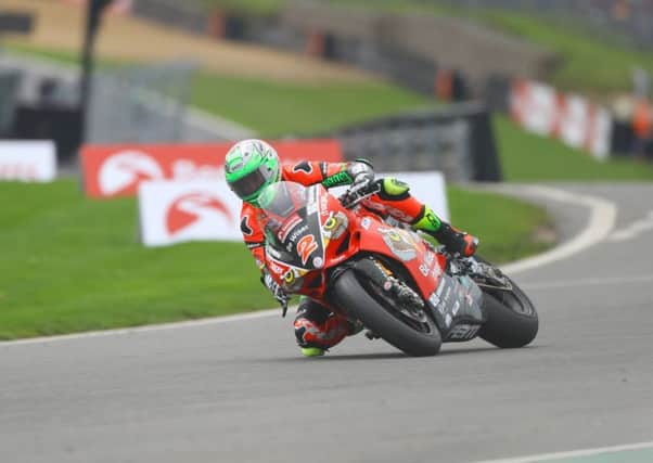 Glenn Irwin (PBM Be Wiser Ducati) topped the times at the official Bennetts British Superbike test at Oulton Park on Thursday.