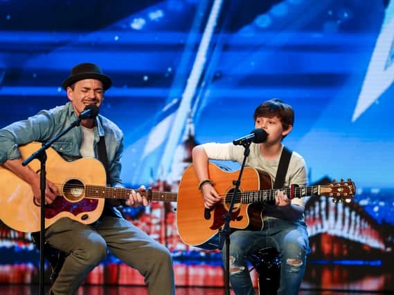Undated handout photo of Tim & Jack Goodacre during the audition stage for ITV1's talent show, Britain's Got Talent.