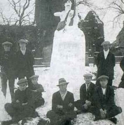Snowman Memorial, Newtownards, March 1924